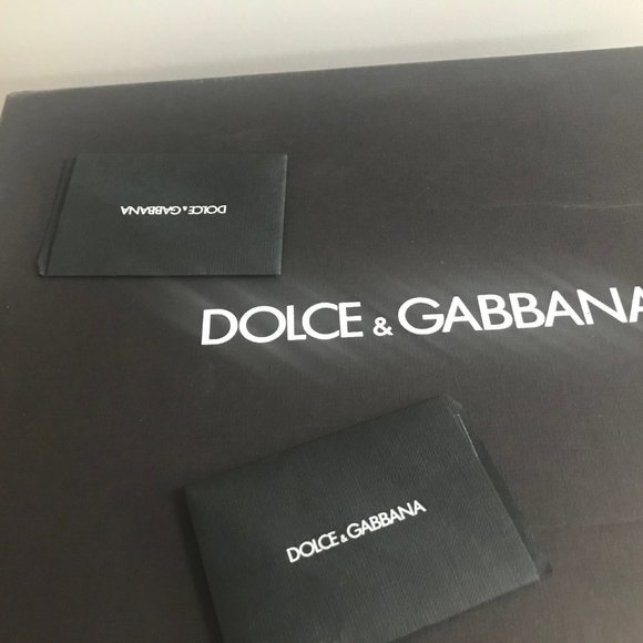 White Dolce & Gabbana Man's Hi-top Sneakers